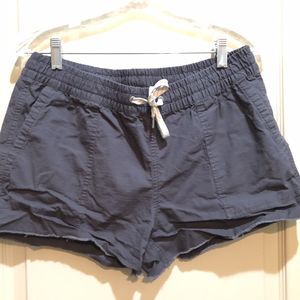 VUORI WOMEN'S Medium RIPSTOP SHORT 3" Inseam Rip Stop Shorts Gray Drawstring